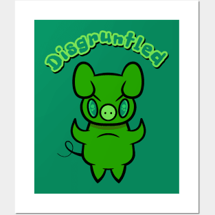 Disgruntled Pig 2 Posters and Art